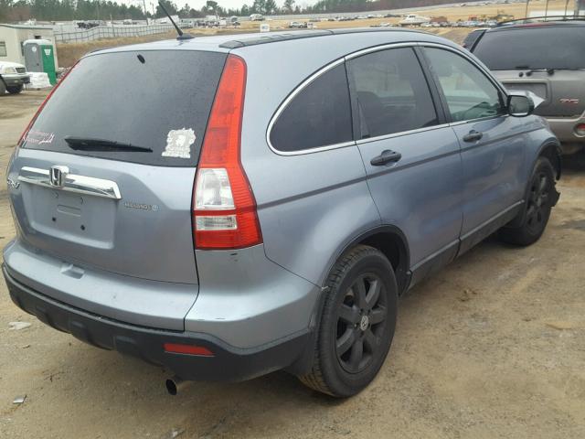 5J6RE48578L001988 - 2008 HONDA CR-V EX BLUE photo 4