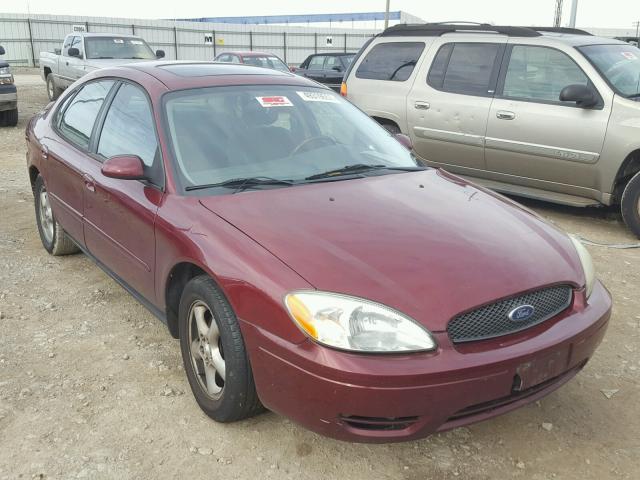 1FAFP55U14G135098 - 2004 FORD TAURUS SES MAROON photo 1