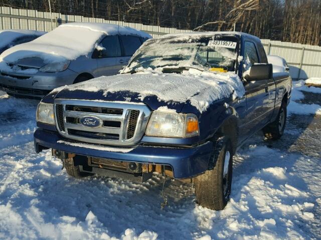 1FTKR1EDXBPA48244 - 2011 FORD RANGER SUP BLUE photo 2