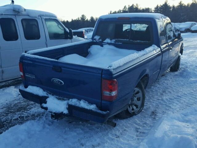 1FTKR1EDXBPA48244 - 2011 FORD RANGER SUP BLUE photo 4