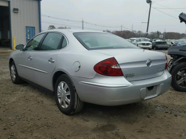 2G4WC532151245053 - 2005 BUICK LACROSSE C SILVER photo 3