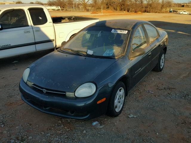 1B3ES46C01D157533 - 2001 DODGE NEON SE GREEN photo 2