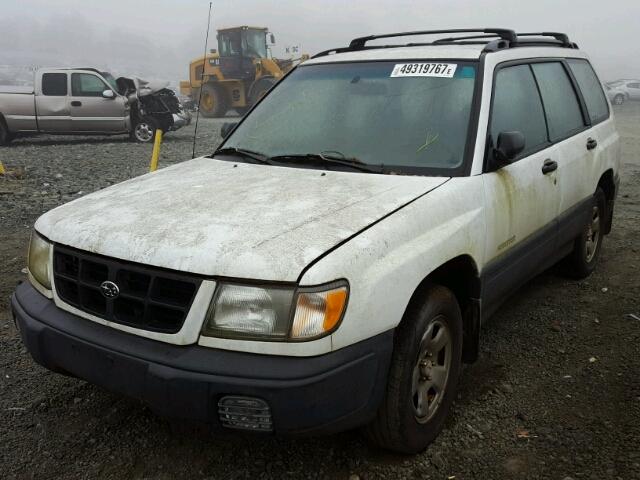 JF1SF6354YH705534 - 2000 SUBARU FORESTER L WHITE photo 2