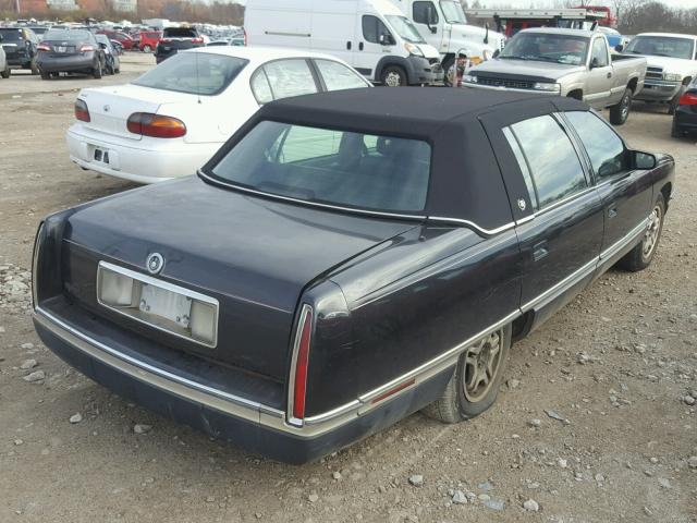 1G6KD52B1SU249267 - 1995 CADILLAC DEVILLE BLACK photo 4