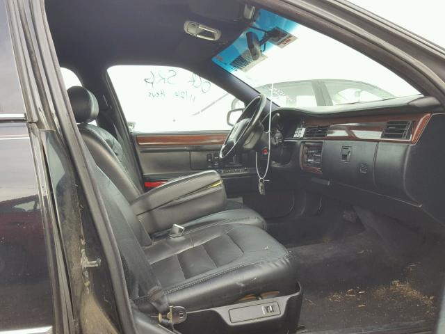 1G6KD52B1SU249267 - 1995 CADILLAC DEVILLE BLACK photo 5