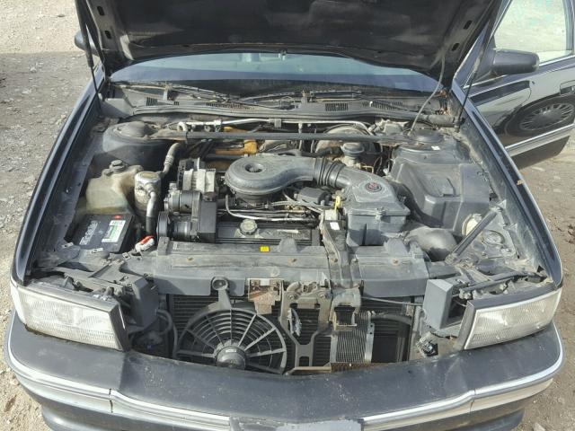 1G6KD52B1SU249267 - 1995 CADILLAC DEVILLE BLACK photo 7