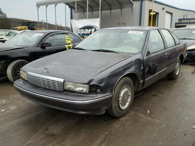 1G1BL52WXSR121978 - 1995 CHEVROLET CAPRICE CL BLUE photo 2