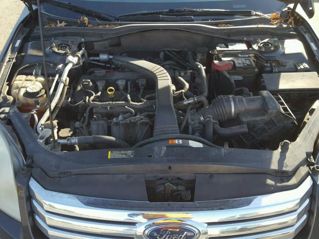 3FAHP07Z77R219654 - 2007 FORD FUSION SE GRAY photo 7