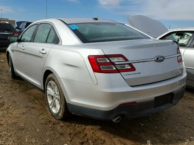 1FAHP2E81EG133749 - 2014 FORD TAURUS SEL SILVER photo 3