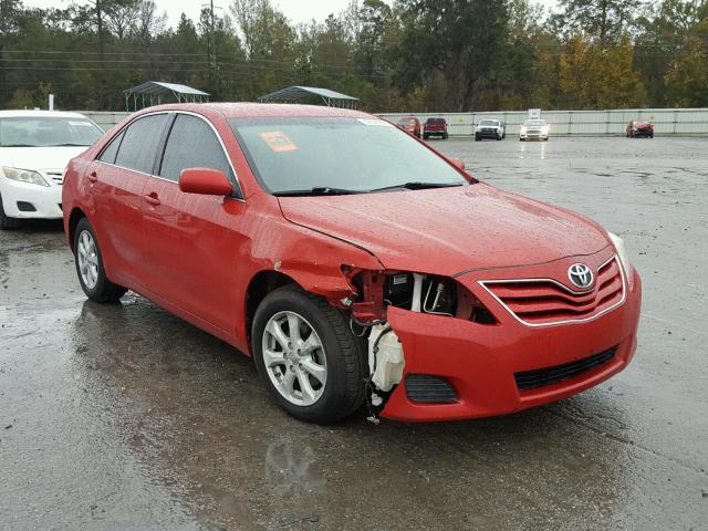 4T1BF3EK9BU637558 - 2011 TOYOTA CAMRY BASE RED photo 1