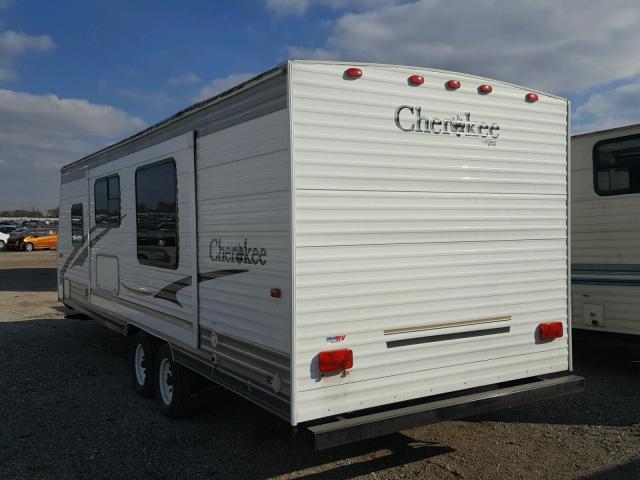 4X4TCKD2X7P006086 - 2007 WILDWOOD CHEROKEE WHITE photo 3