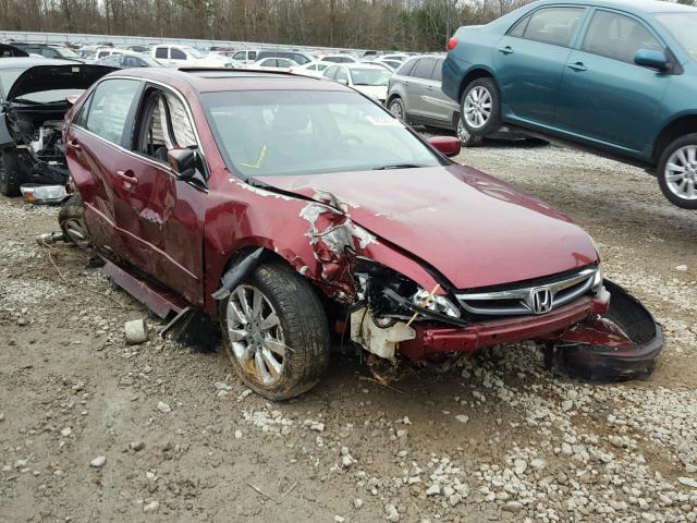 1HGCM66586A038295 - 2006 HONDA ACCORD EX WHITE photo 1