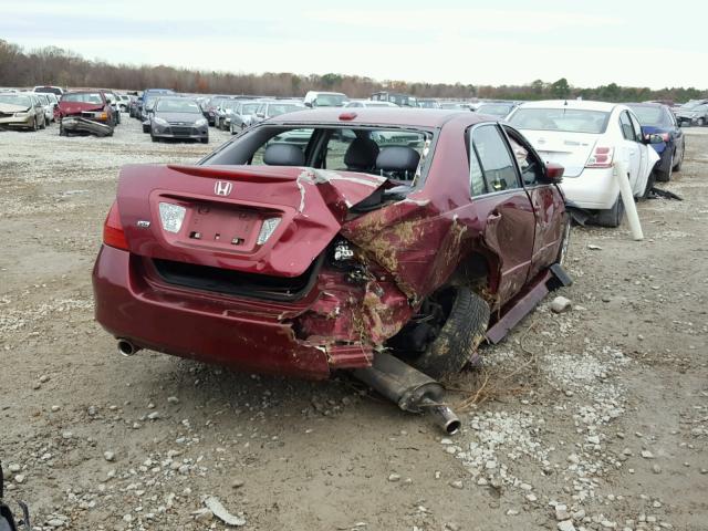 1HGCM66586A038295 - 2006 HONDA ACCORD EX WHITE photo 4