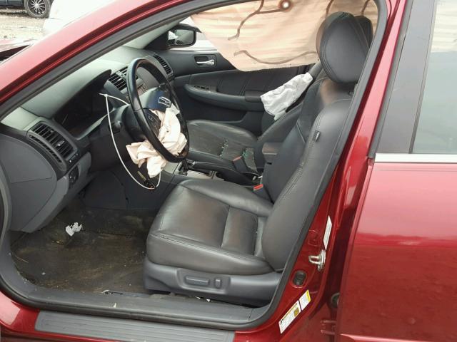 1HGCM66586A038295 - 2006 HONDA ACCORD EX WHITE photo 5