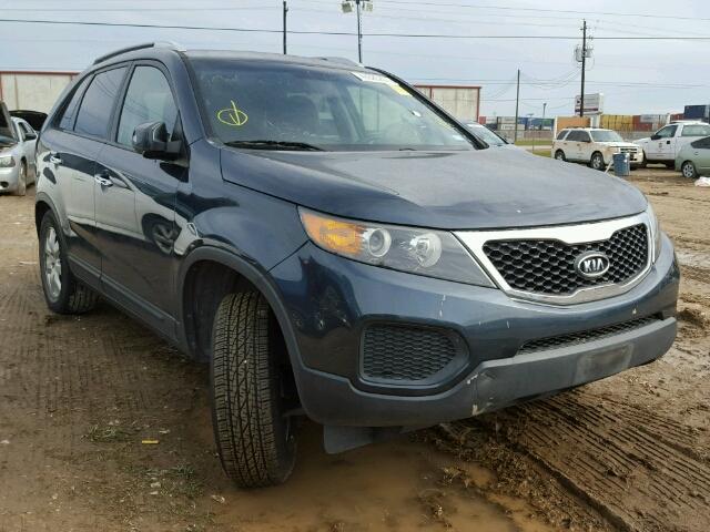 5XYKT4A29BG118438 - 2011 KIA SORENTO BA GRAY photo 1