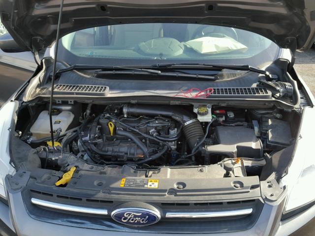 1FMCU0GX3DUD49040 - 2013 FORD ESCAPE SE GRAY photo 7