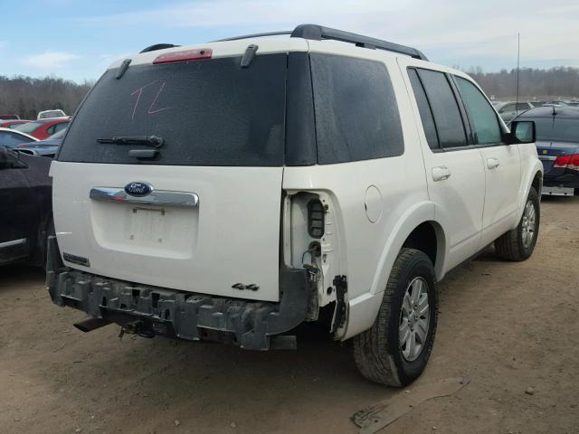 1FMEU7DE7AUA17179 - 2010 FORD EXPLORER X WHITE photo 4