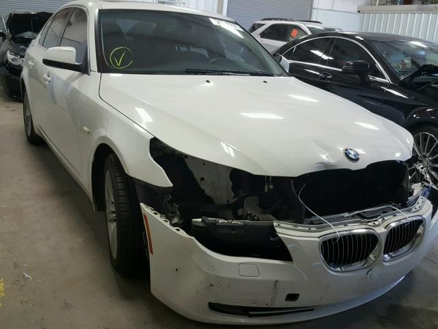 WBANU5C57AC460784 - 2010 BMW 528 I WHITE photo 1