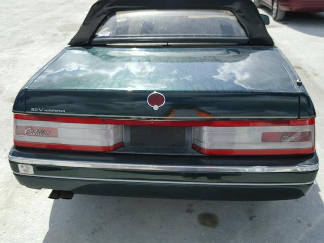 1G6VS3393PU125978 - 1993 CADILLAC ALLANTE GREEN photo 6