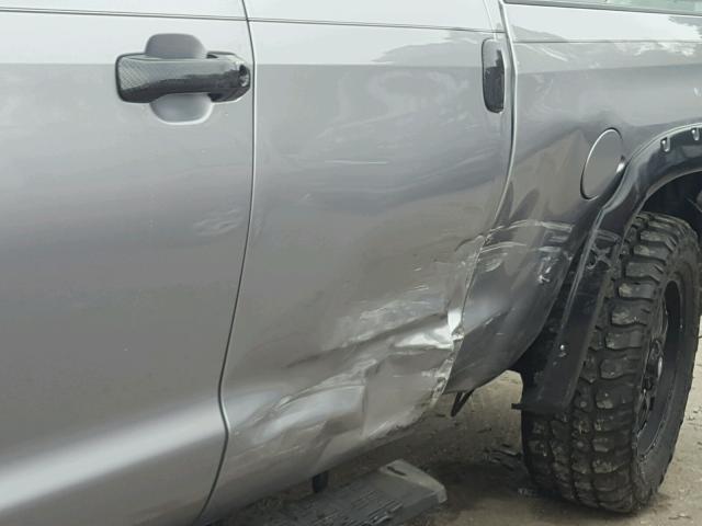 5TFUW5F16EX404836 - 2014 TOYOTA TUNDRA DOU SILVER photo 9