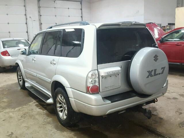 JS3TX92V744112316 - 2004 SUZUKI XL7 EX SILVER photo 3