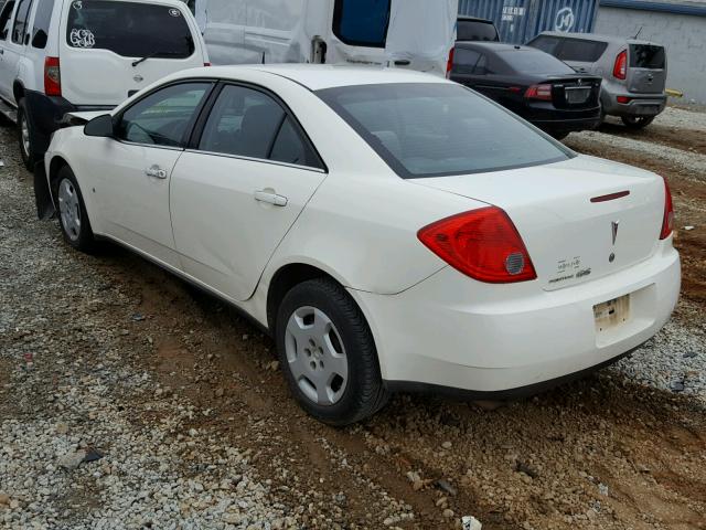 1G2ZF57B584233679 - 2008 PONTIAC G6 VALUE L WHITE photo 3