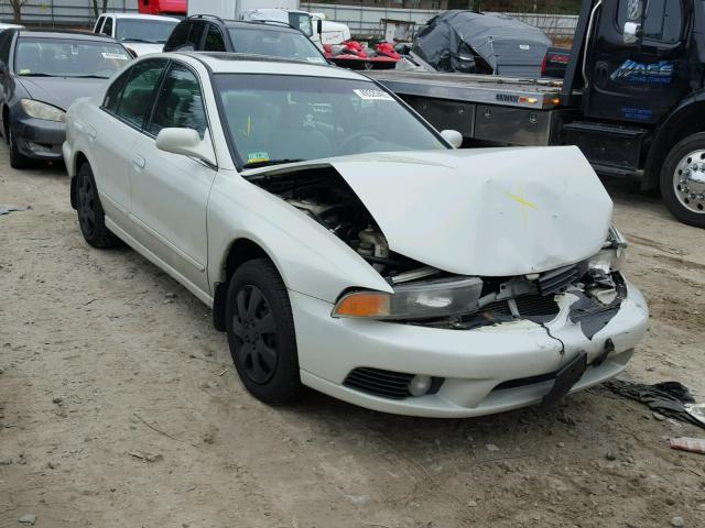 4A3AA46G12E099993 - 2002 MITSUBISHI GALANT ES WHITE photo 1