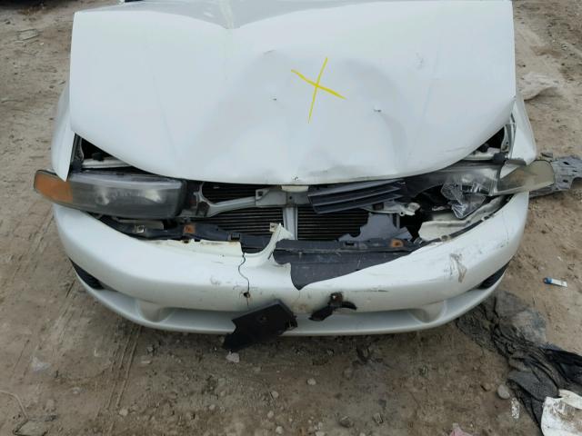 4A3AA46G12E099993 - 2002 MITSUBISHI GALANT ES WHITE photo 7