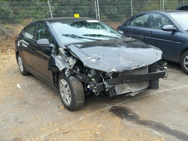 KMHD74LF8HU090289 - 2017 HYUNDAI ELANTRA SE BLACK photo 1