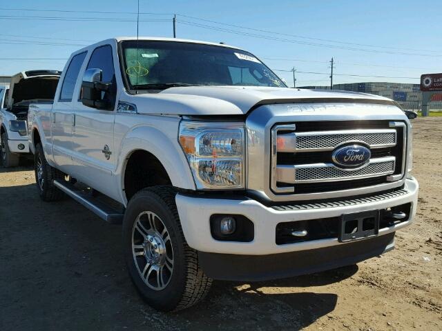 1FT7W2BT6FEC10615 - 2015 FORD F250 SUPER WHITE photo 1