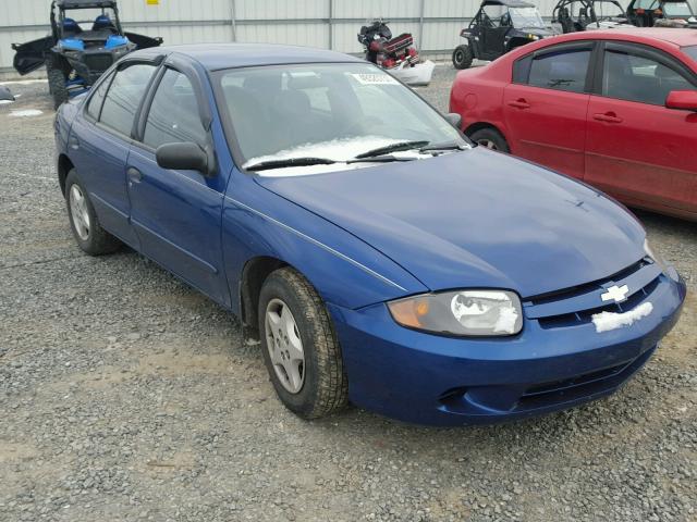 1G1JC52F147287817 - 2004 CHEVROLET CAVALIER BLUE photo 1