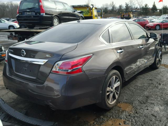 1N4AL3AP4FN393074 - 2015 NISSAN ALTIMA 2.5 GRAY photo 4