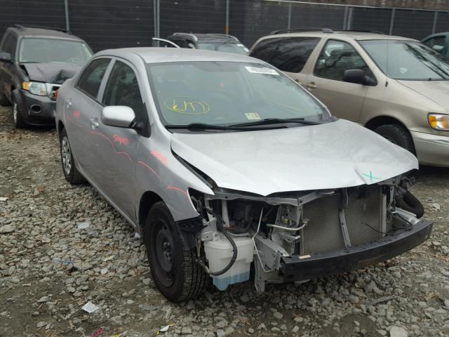 2T1BU4EE3DC061377 - 2013 TOYOTA COROLLA BA SILVER photo 1