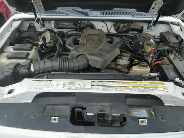 1FMDU62E81ZA11001 - 2001 FORD EXPLORER X WHITE photo 7