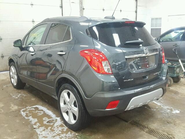 KL4CJASBXGB599500 - 2016 BUICK ENCORE GRAY photo 3