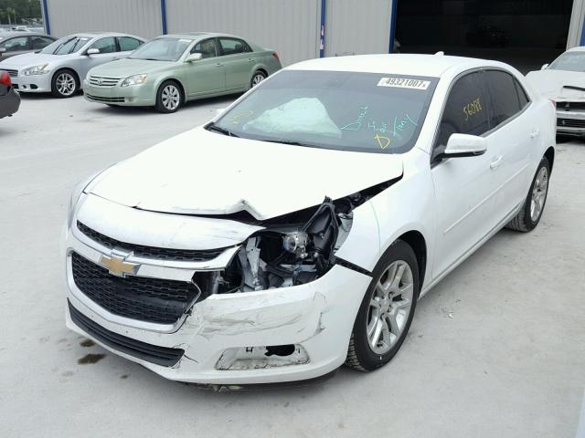 1G11C5SL1FF293986 - 2015 CHEVROLET MALIBU 1LT WHITE photo 2