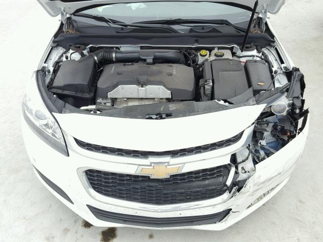 1G11C5SL1FF293986 - 2015 CHEVROLET MALIBU 1LT WHITE photo 7