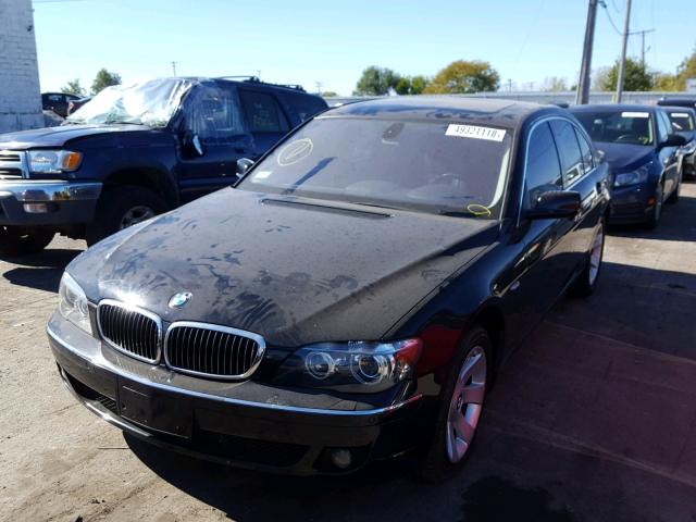 WBAHL83586DT01890 - 2006 BMW 750 I BLACK photo 2