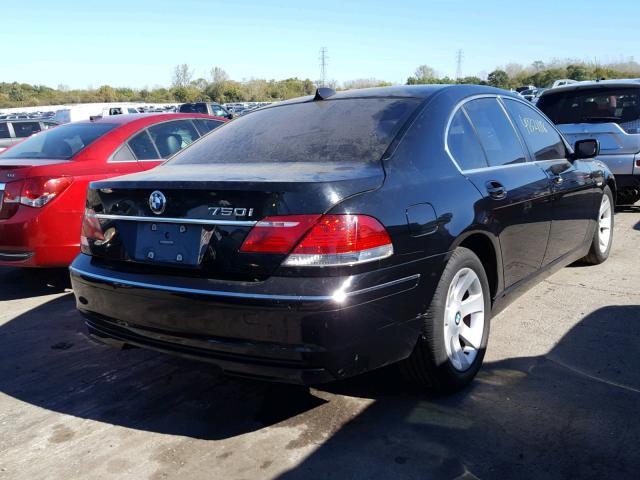 WBAHL83586DT01890 - 2006 BMW 750 I BLACK photo 4