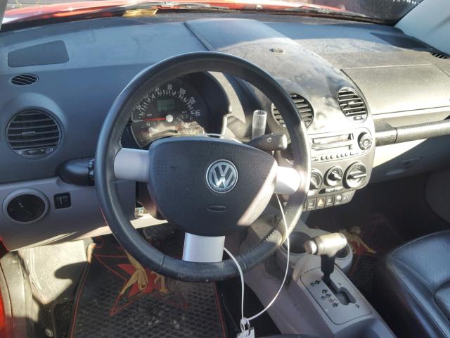 3VWCM21YX4M300632 - 2004 VOLKSWAGEN NEW BEETLE 红色 照片 9