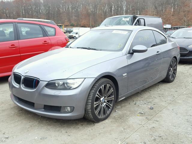 WBAWC73559E274535 - 2009 BMW 335 XI GRAY photo 2