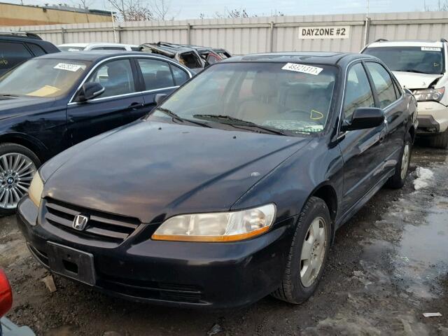 1HGCG16571A803497 - 2001 HONDA ACCORD EX BLACK photo 2