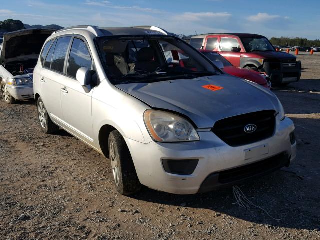 KNAFG525277025265 - 2007 KIA RONDO BASE SILVER photo 1