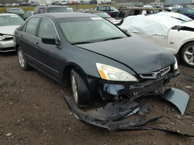 1HGCM66524A092317 - 2004 HONDA ACCORD EX GREEN photo 1