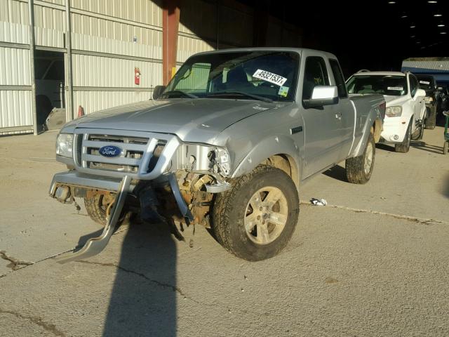 1FTYR14U06PA60873 - 2006 FORD RANGER SUP SILVER photo 2