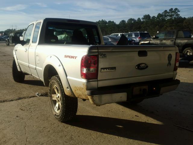 1FTYR14U06PA60873 - 2006 FORD RANGER SUP SILVER photo 3