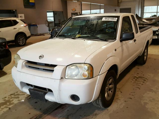 1N6DD26T04C480786 - 2004 NISSAN FRONTIER K WHITE photo 2