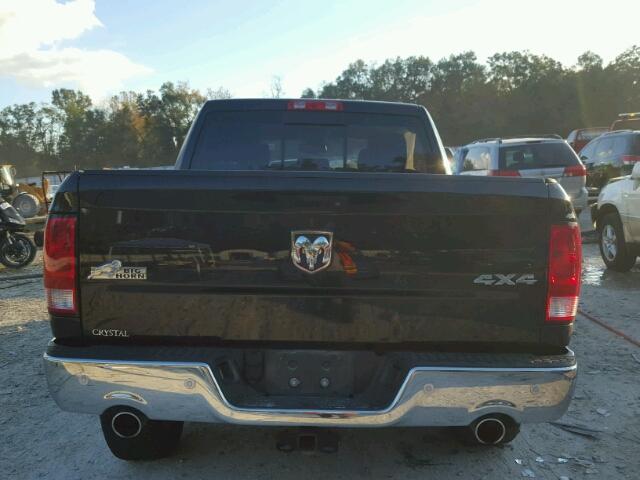 3C6RR7LT8GG389236 - 2016 RAM 1500 SLT შავი ფოტო 9