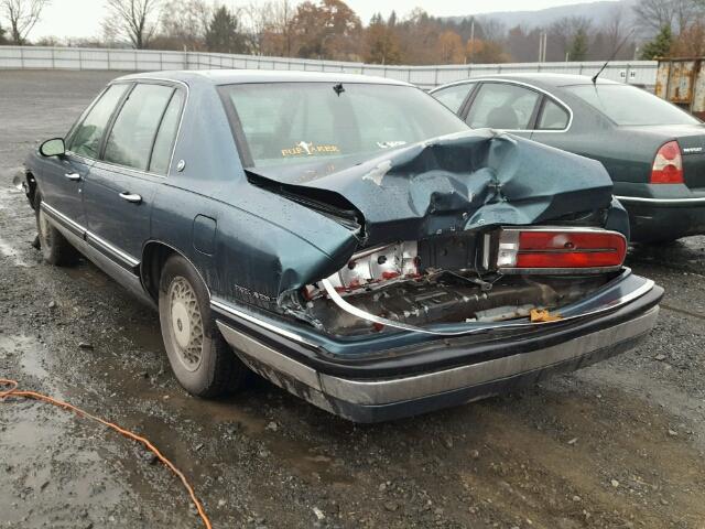 1G4CW53L0P1610964 - 1993 BUICK PARK AVENU BLUE photo 3