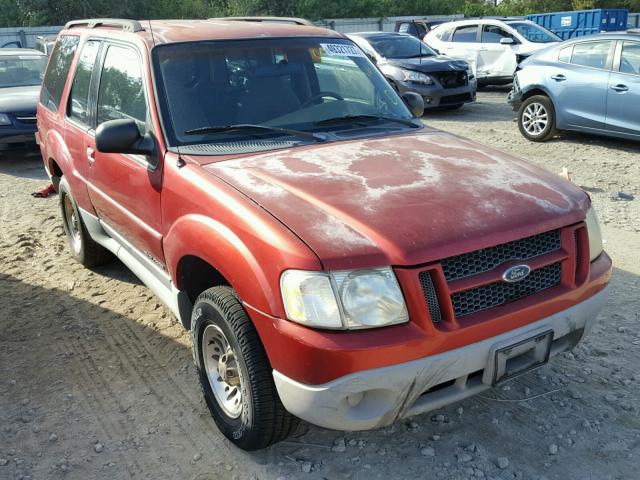 1FMYU60E61UA10107 - 2001 FORD EXPLORER S RED photo 1